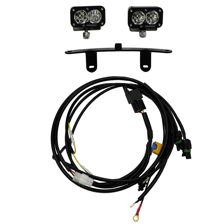 Honda S2 Sport Windscreen Mount Light Kit - Honda 2016-20 Africa Twin