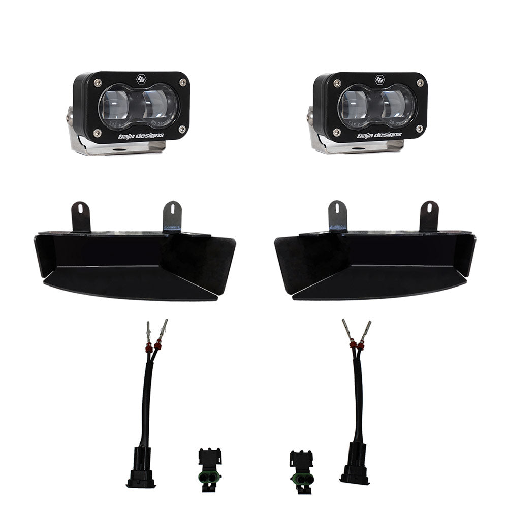 RAM S2 SAE Fog Pocket Light Kit-clear - RAM 2019-24 2500/3500