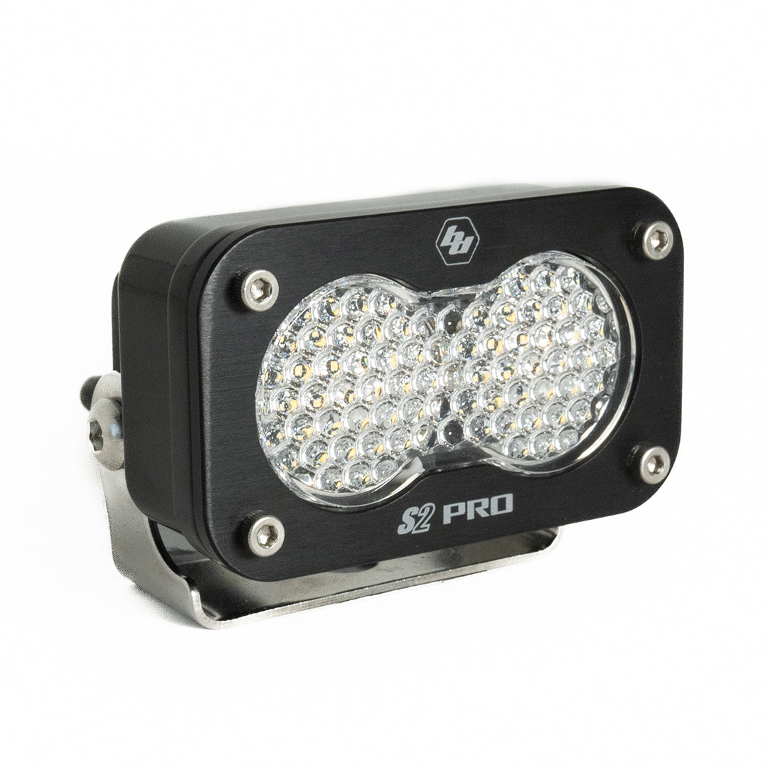 S2 Pro Black LED Auxiliary Light Pod Work Scene Clear