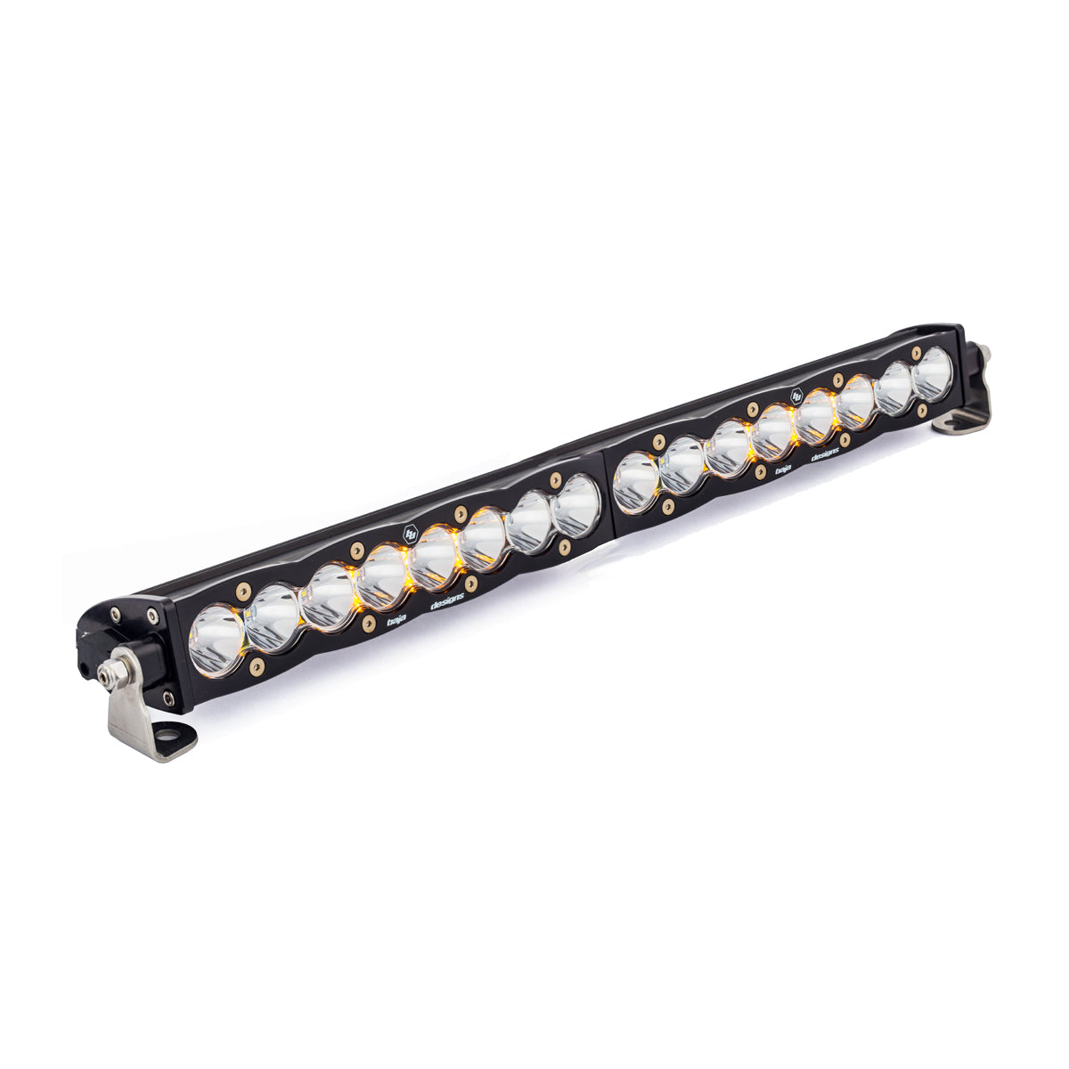 S8 Straight LED Light Bar, 20" drive combo clear