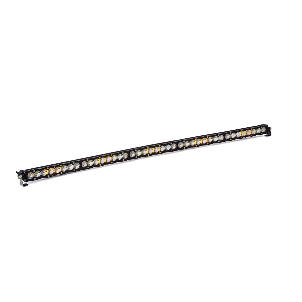 S8 Straight LED Light Bar - 50 inch-clear-drive combo