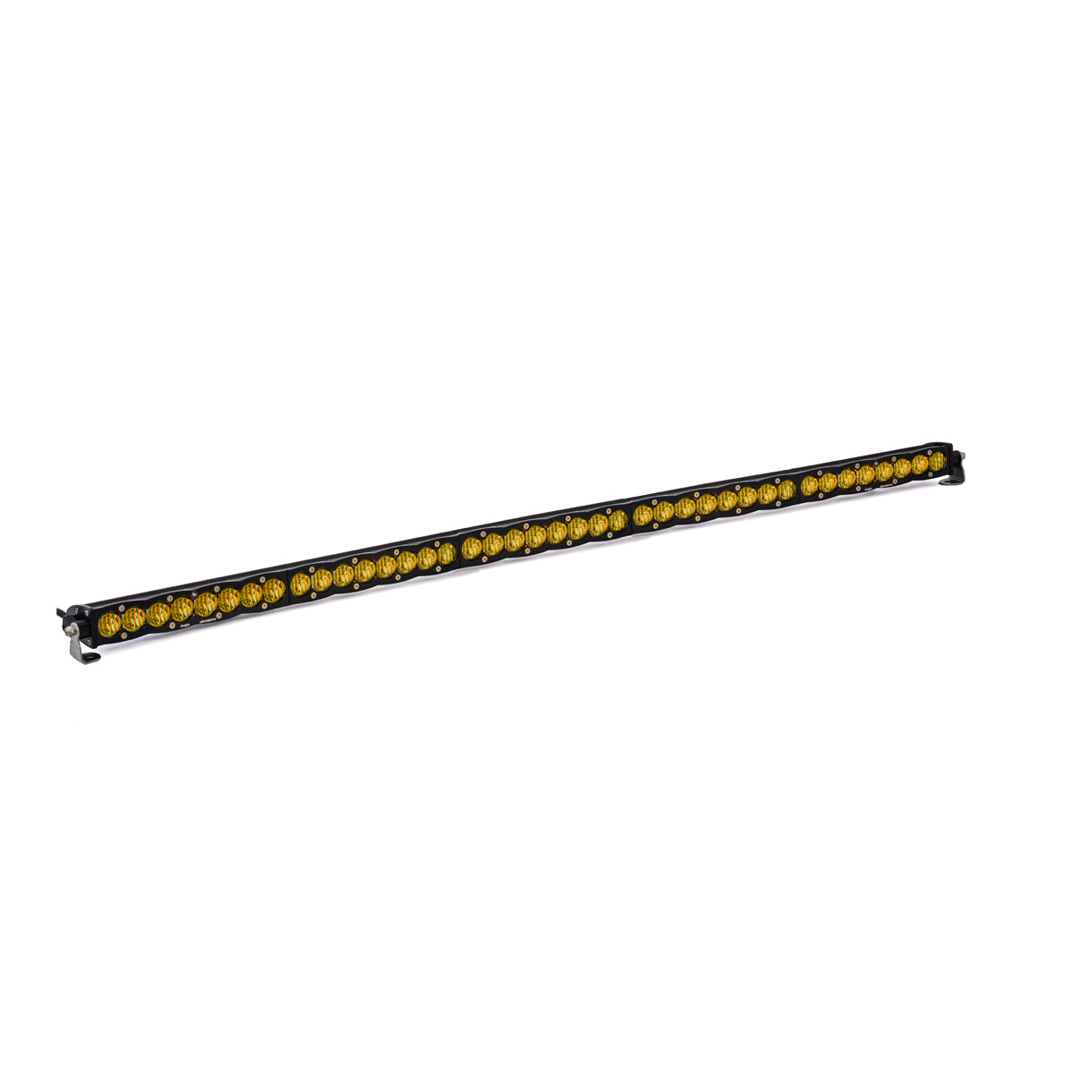 S8 Straight LED Light Bar - 50 inch-amber-wide corner