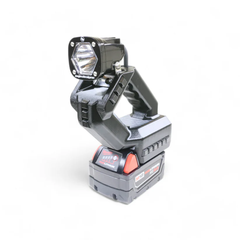 ROVRLAB TORCH FLASHLIGHT S1/MILWAUKEE M18-ADD LOW VOLTAGE CUT OFF/NO BUMPERS OR MAGNETS