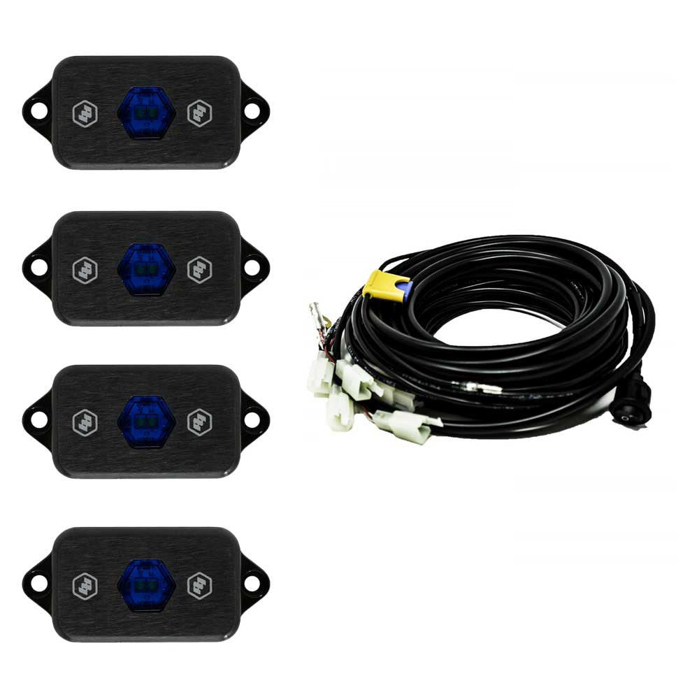 LED Rock Light Kit - Blue