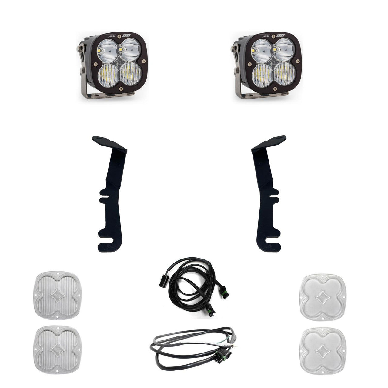 RAM XL80 A-Pillar Light Kit - RAM 2019-24 1500 Rebel; 2021-24 1500 TRX