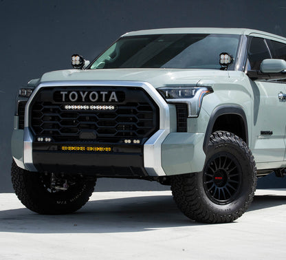 Toyota S8 20 Inch Behind Bumper Light Bar Kit - Toyota 2022-On Tundra, 2022-On Sequoia-Clear- Drive Combo