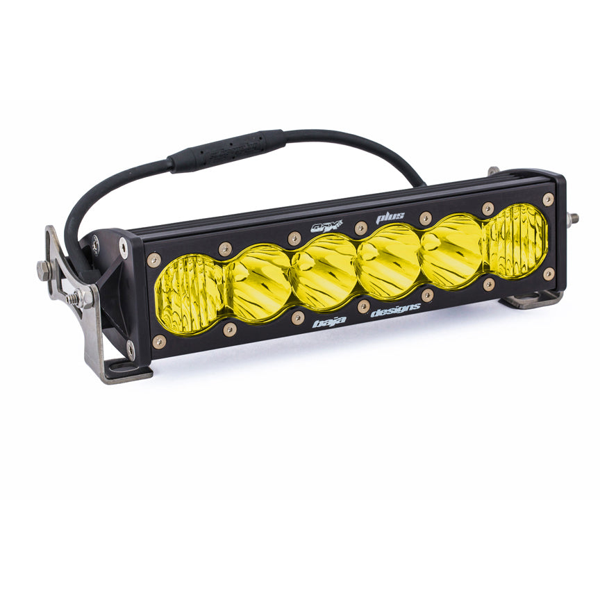 10 INCH OnX6+ Straight LED Light Bar-Amber-Drive/Combo