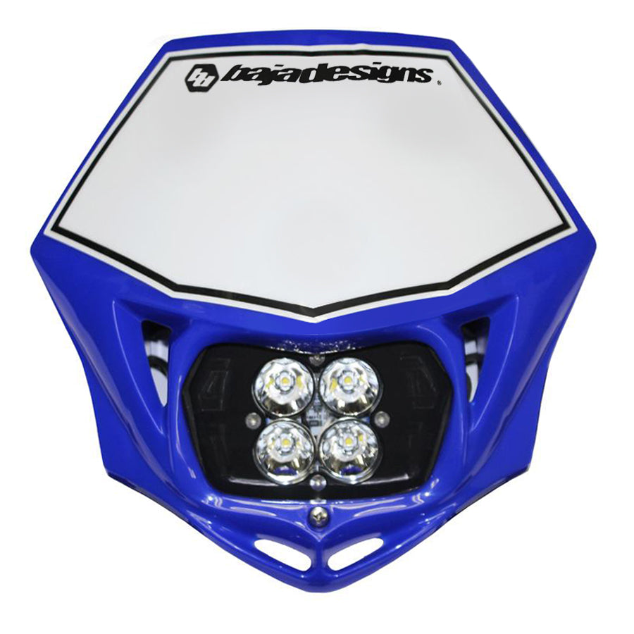 Motorcycle Squadron Pro (A/C) Headlight Kit w/ Shell-BLUE