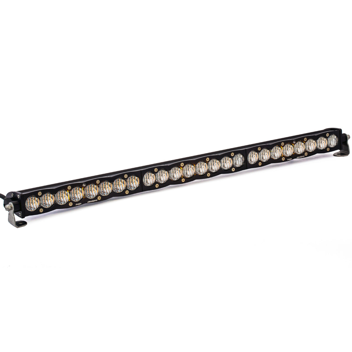 S8 Straight LED Light Bar - 30 inch clear WIDE CORNERING