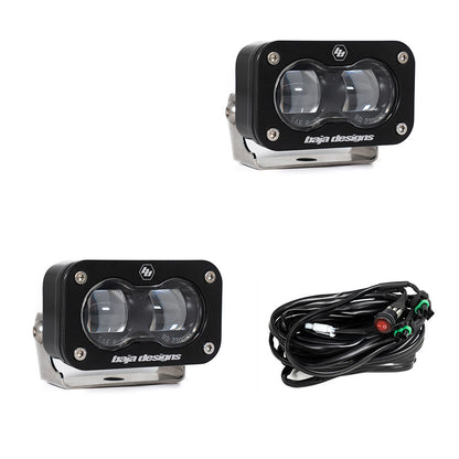 S2 SAE LED Auxiliary Light Pod Pair - Universal