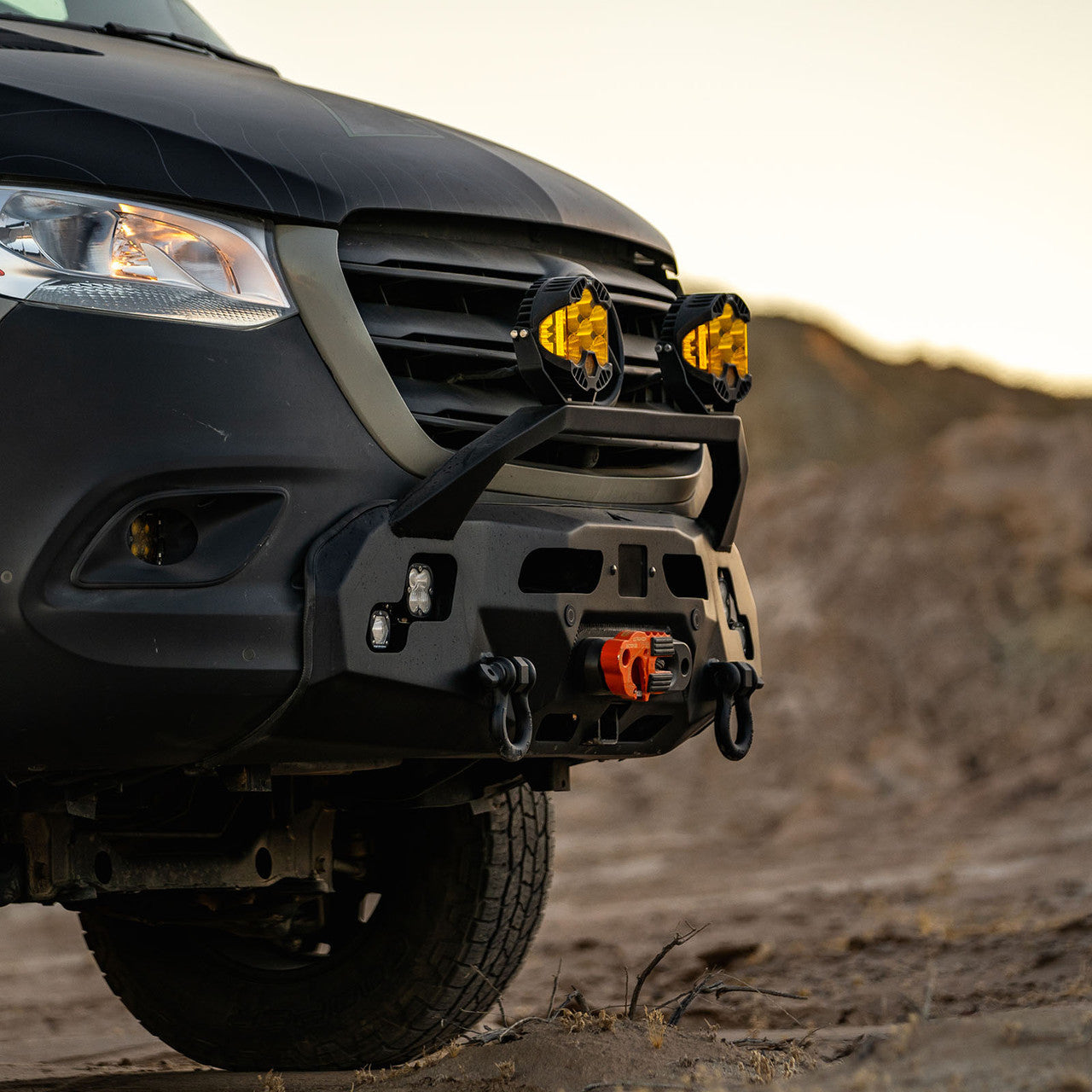 Front Winch Bumper - Sprinter 2019+ with BULLBAR