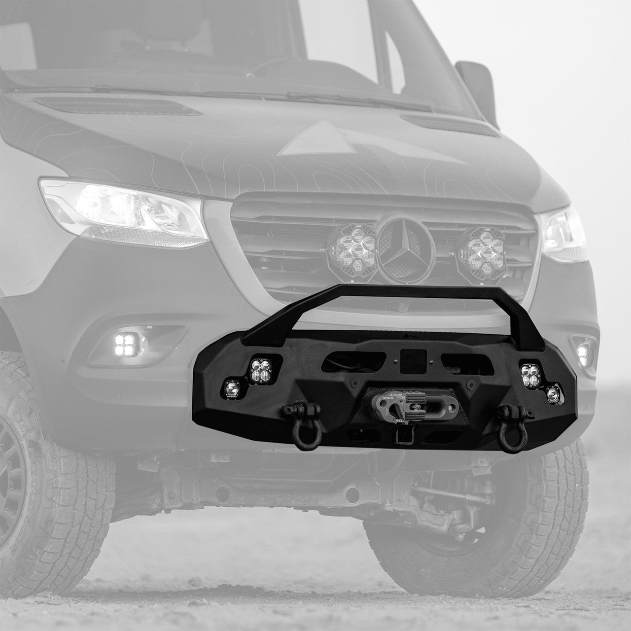 Recon Front Winch Bumper - Sprinter 2019+