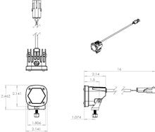 S1 White LED Auxiliary Light Pod - Universal