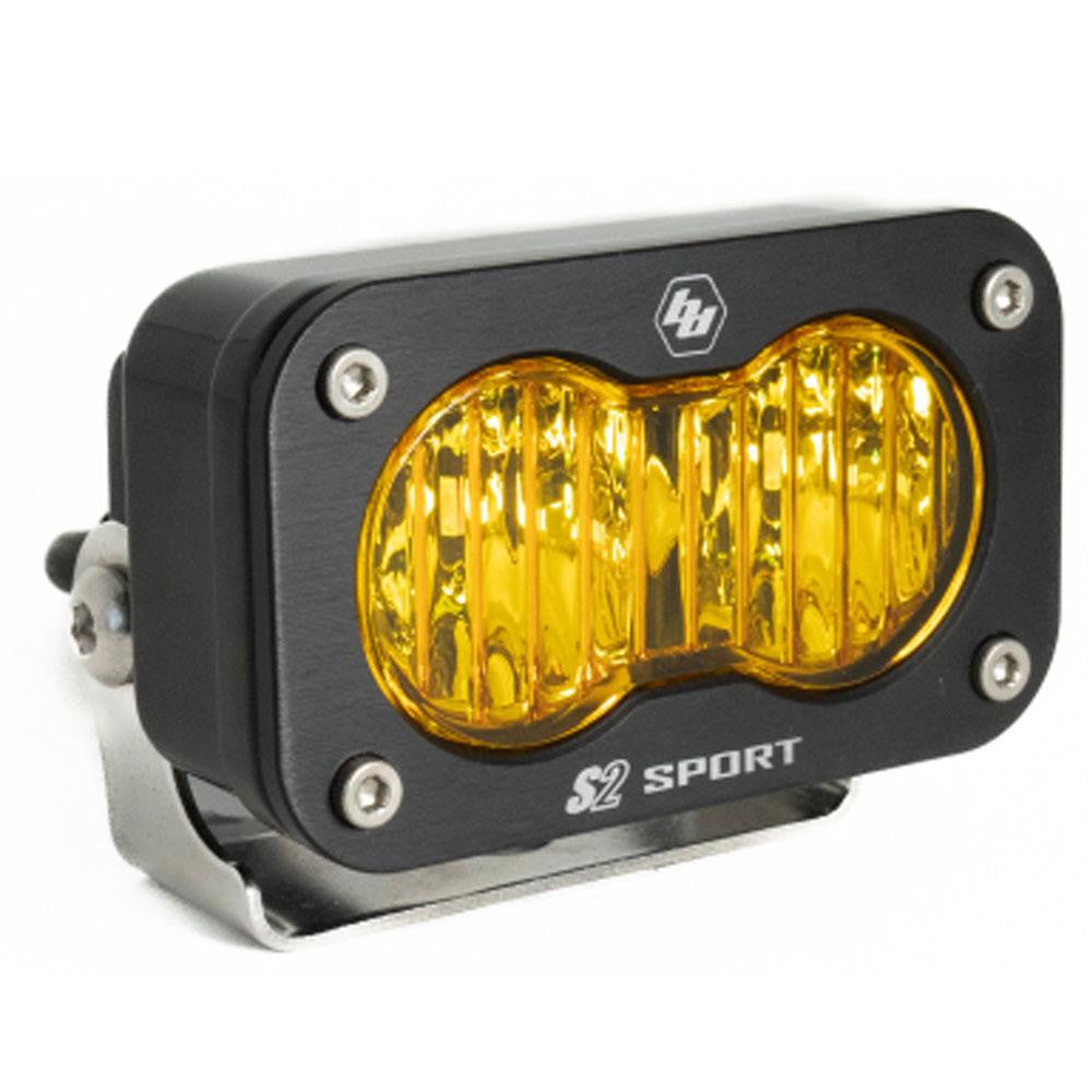 S2 Sport Black LED Auxiliary Light Pod - Universal