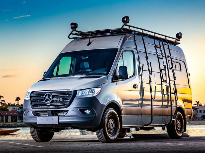 Surf Pole - Sprinter 2007+ to fit w High Roof-W/Recon modular rack