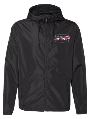 NEW GLORY BADGE WINDBREAKER-BLACK-XL